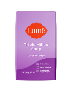 Lume Deodorant Lavender Sage | Soap Bar